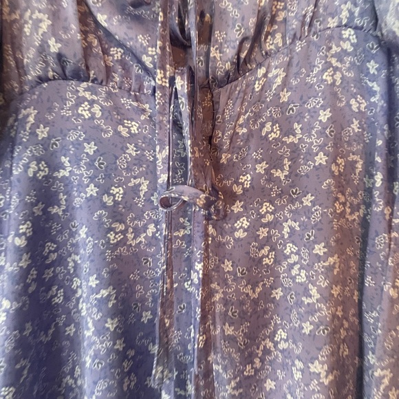 ZARA M floral purple mini dress - Picture 4 of 5